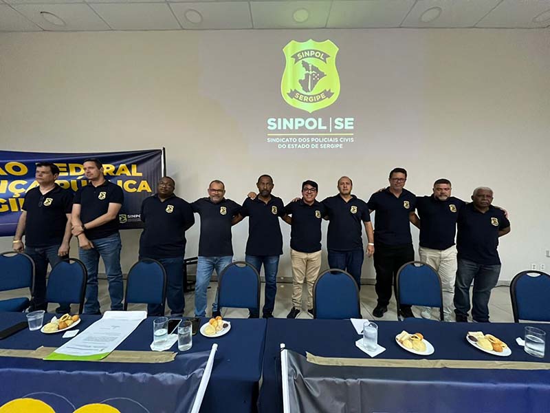 Dirigentes sindicais do SINPOL-SE são ameaçados com arma de policial durante assembleia