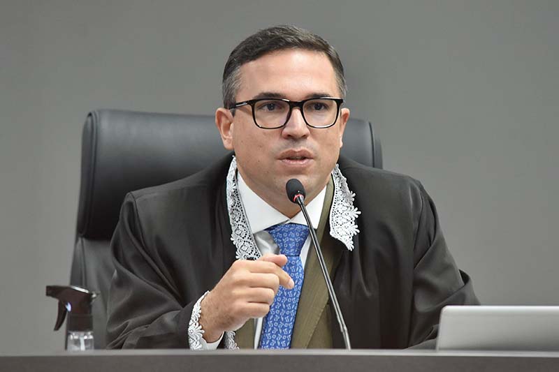 Relator do processo, conselheiro José Carlos Felizola Soares Filho