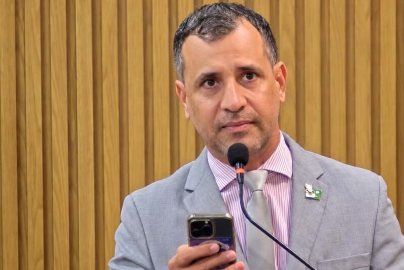 Vereador Lúcio Flávio na Câmara de Vereadores de Aracaju